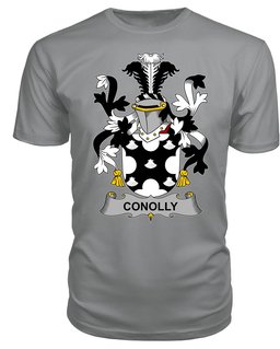 ScotsTee Conolly or O'Conolly Coat Of Arms Family Crest Fighting Irish III T Shirt