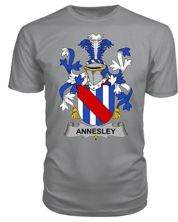 ScotsTee Annesley Coat Of Arms Family Crest Fighting Irish III T Shirt
