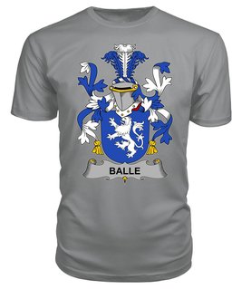 ScotsTee Balle Coat Of Arms Family Crest Fighting Irish III T Shirt