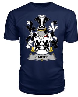 ScotsTee Carter Coat Of Arms Family Crest Fighting Irish III T Shirt