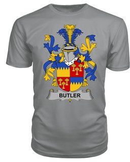 ScotsTee Butler Coat Of Arms Family Crest Fighting Irish III T Shirt