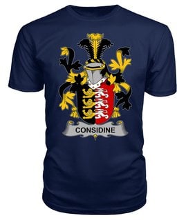 ScotsTee Considine or McConsidine Coat Of Arms Family Crest Fighting Irish III T Shirt