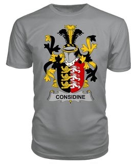 ScotsTee Considine or McConsidine Coat Of Arms Family Crest Fighting Irish III T Shirt