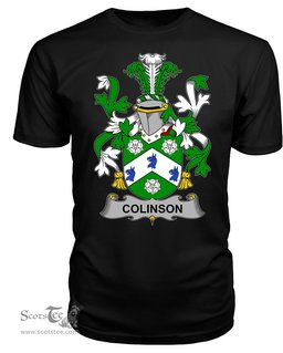 ScotsTee Colinson Coat Of Arms Family Crest Fighting Irish III T Shirt