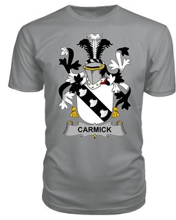 ScotsTee Carmick Coat Of Arms Family Crest Fighting Irish III T Shirt