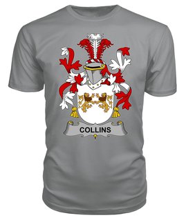 ScotsTee Collins Coat Of Arms Family Crest Fighting Irish III T Shirt