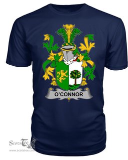 ScotsTee Connor or O'Connor (Sligo) Coat Of Arms Family Crest Fighting Irish III T Shirt