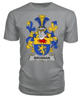 ScotsTee Brosnan or O'Brosnan Coat Of Arms Family Crest Fighting Irish III T Shirt