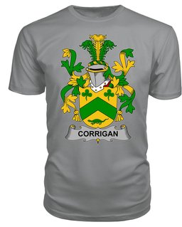 ScotsTee Corrigan or O'Corrigan Coat Of Arms Family Crest Fighting Irish III T Shirt