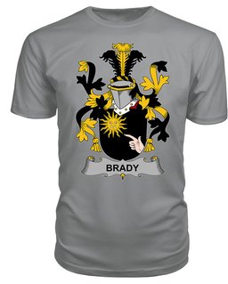 ScotsTee Brady or McBrady Coat Of Arms Family Crest Fighting Irish III T Shirt