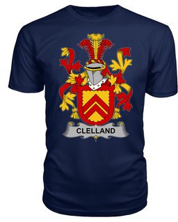 ScotsTee Clelland or McClelland Coat Of Arms Family Crest Fighting Irish III T Shirt
