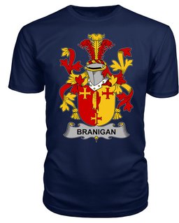ScotsTee Branigan or O'Branagan Coat Of Arms Family Crest Fighting Irish III T Shirt