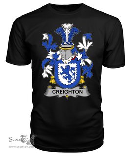 ScotsTee Creighton Coat Of Arms Family Crest Fighting Irish III T Shirt