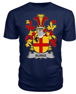ScotsTee Burke Coat Of Arms Family Crest Fighting Irish III T Shirt