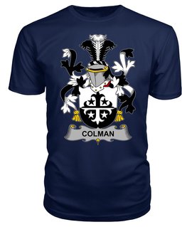 ScotsTee Colman or McColman Coat Of Arms Family Crest Fighting Irish III T Shirt