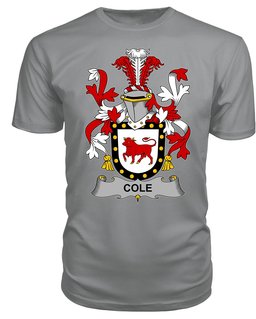 ScotsTee Cole Coat Of Arms Family Crest Fighting Irish III T Shirt