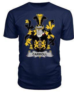 ScotsTee Carroll or O'Carroll Coat Of Arms Family Crest Fighting Irish III T Shirt