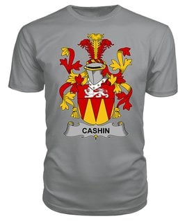 ScotsTee Cashin or McCashine Coat Of Arms Family Crest Fighting Irish III T Shirt