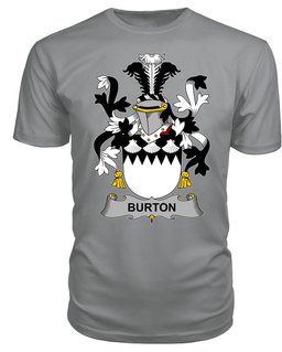 ScotsTee Burton Coat Of Arms Family Crest Fighting Irish III T Shirt