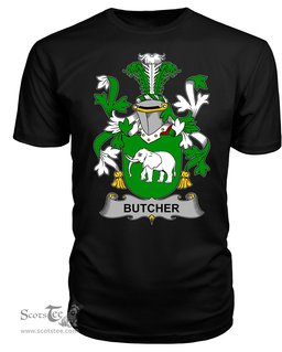 ScotsTee Butcher Coat Of Arms Family Crest Fighting Irish III T Shirt