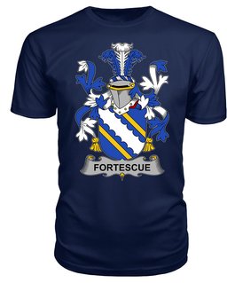 ScotsTee Fortescue Coat Of Arms Family Crest Fighting Irish III T Shirt