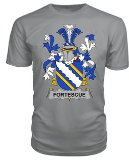 ScotsTee Fortescue Coat Of Arms Family Crest Fighting Irish III T Shirt