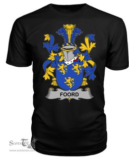 ScotsTee Foord Coat Of Arms Family Crest Fighting Irish III T Shirt