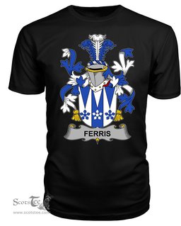 ScotsTee Ferris Coat Of Arms Family Crest Fighting Irish III T Shirt