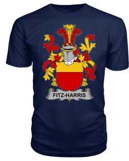 ScotsTee Fitz-Harris Coat Of Arms Family Crest Fighting Irish III T Shirt