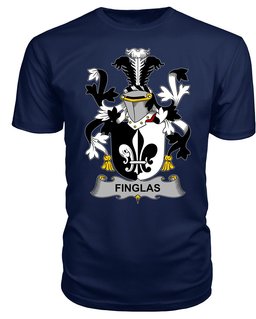 ScotsTee Finglas Coat Of Arms Family Crest Fighting Irish III T Shirt