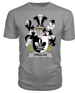 ScotsTee Finglas Coat Of Arms Family Crest Fighting Irish III T Shirt