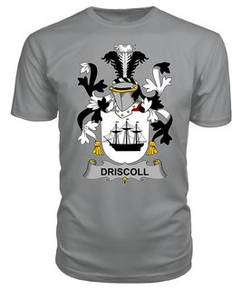 ScotsTee Driscoll or O'Driscoll Coat Of Arms Family Crest Fighting Irish III T Shirt