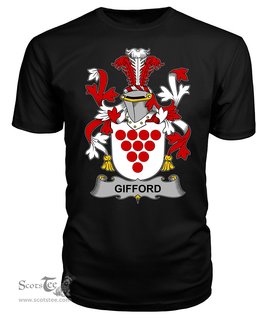 ScotsTee Gifford Coat Of Arms Family Crest Fighting Irish III T Shirt