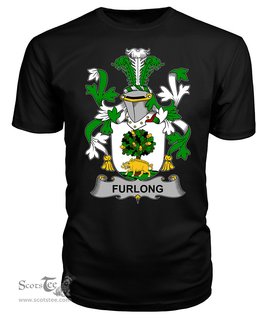 ScotsTee Furlong Coat Of Arms Family Crest Fighting Irish III T Shirt