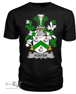 ScotsTee Foster Coat Of Arms Family Crest Fighting Irish III T Shirt