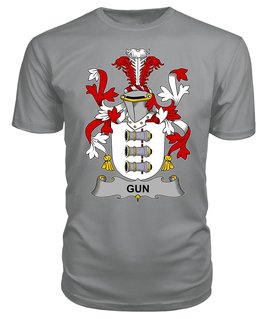 ScotsTee Gun or McElgunn Coat Of Arms Family Crest Fighting Irish III T Shirt
