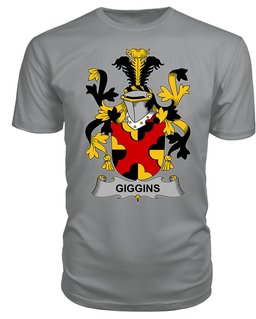 ScotsTee Giggins Coat Of Arms Family Crest Fighting Irish III T Shirt