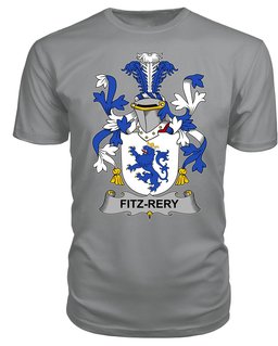 ScotsTee Fitz-Rery Coat Of Arms Family Crest Fighting Irish III T Shirt