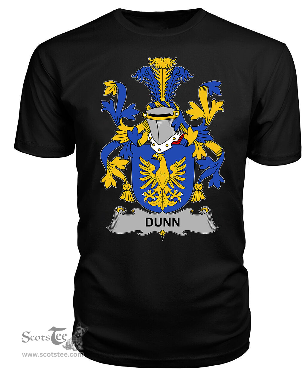 ScotsTee Dunn or O'Dunn Coat Of Arms Family Crest Fighting Irish III T Shirt