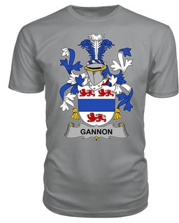 ScotsTee Gannon or McGannon Coat Of Arms Family Crest Fighting Irish III T Shirt