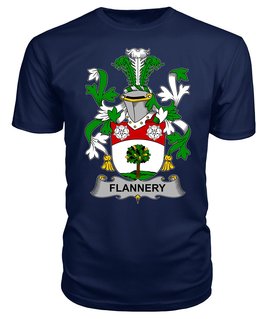 ScotsTee Flannery or O'Flannery Coat Of Arms Family Crest Fighting Irish III T Shirt