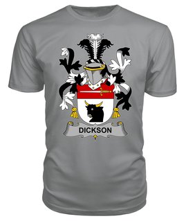 ScotsTee Dickson Coat Of Arms Family Crest Fighting Irish III T Shirt