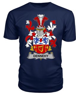 ScotsTee Dennehy or O'Dennehy Coat Of Arms Family Crest Fighting Irish III T Shirt