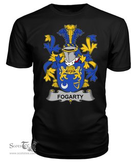 ScotsTee Fogarty or O'Fogarty Coat Of Arms Family Crest Fighting Irish III T Shirt
