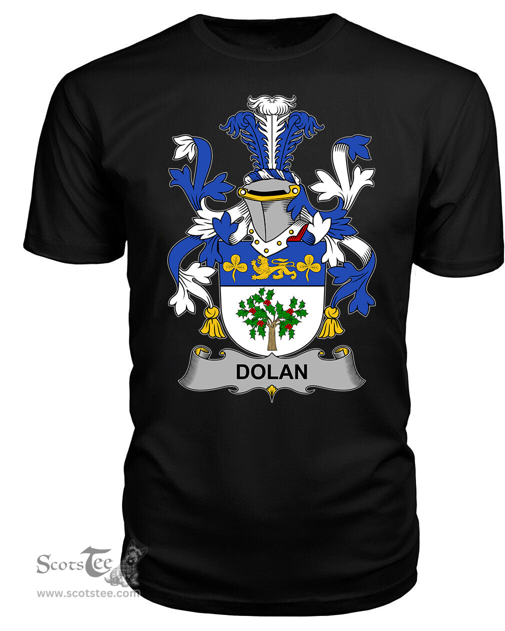 ScotsTee Dolan or O'Dolan Coat Of Arms Family Crest Fighting Irish III T Shirt