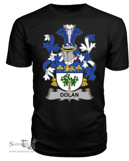 ScotsTee Dolan or O'Dolan Coat Of Arms Family Crest Fighting Irish III T Shirt