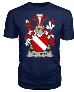ScotsTee Folliott Coat Of Arms Family Crest Fighting Irish III T Shirt