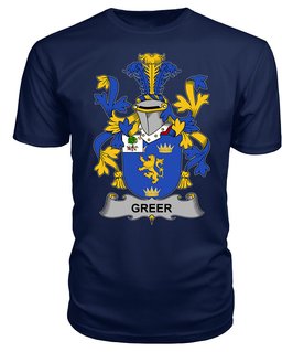 ScotsTee Greer Coat Of Arms Family Crest Fighting Irish III T Shirt