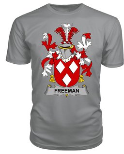 ScotsTee Freeman Coat Of Arms Family Crest Fighting Irish III T Shirt