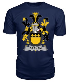 ScotsTee Graham or Grahan Coat Of Arms Family Crest Fighting Irish III T Shirt